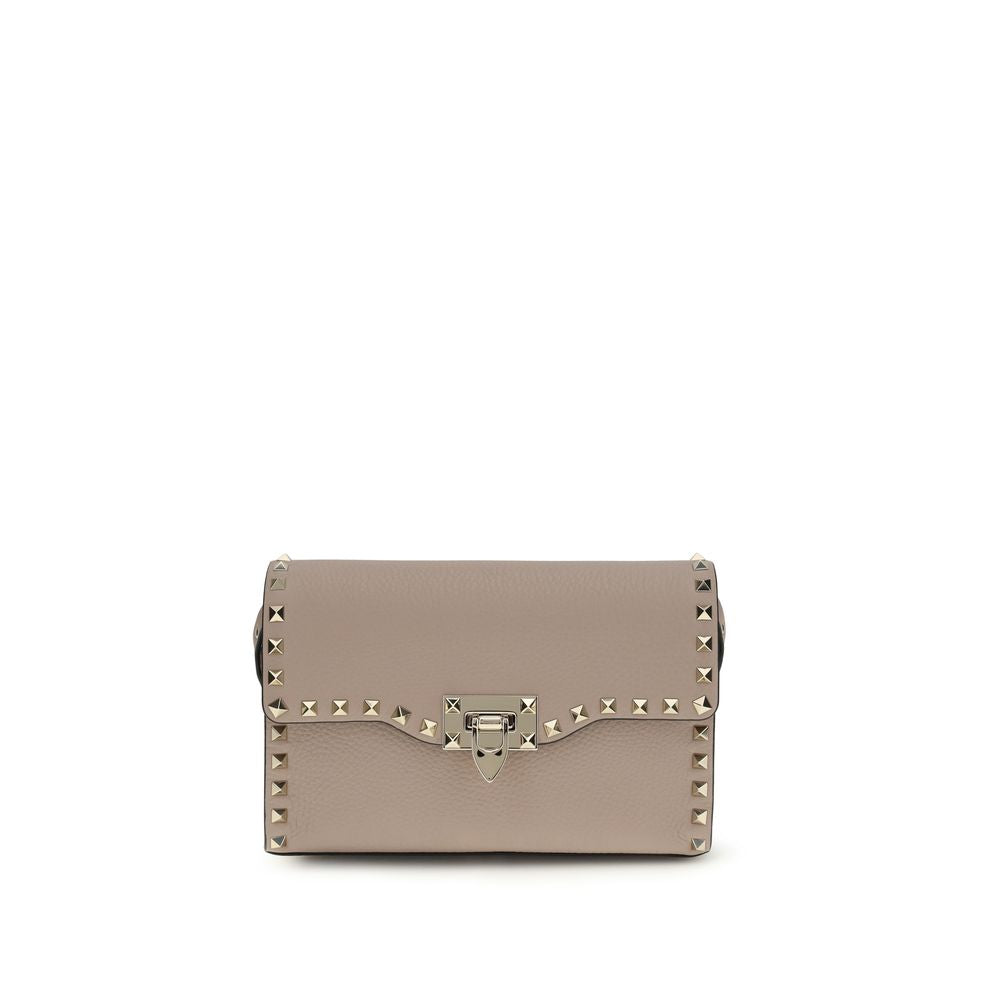 Valentino Garavani Multicolor Calf Leather Bos Taurus Shoulder Bag
